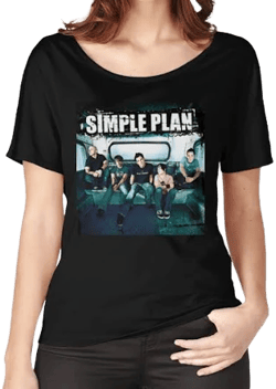 Simple Plan Tour 2017 Women's Relaxed Fit T-Shirt