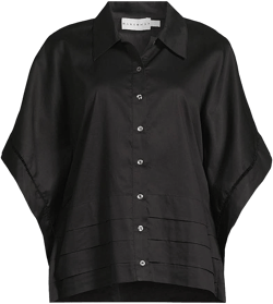 Harshman Women's Harpa Pleated Cotton Shirt