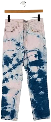 Ashley Williams Mid-Rise Straight Leg Jeans