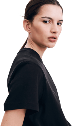 H&M Ladies Oversized Cotton T-Shirt