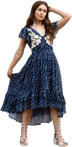 Joyfolie Women’s Mia Dress in Cream