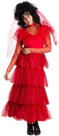 Lydia Deetz Wedding Dress Adult Costume