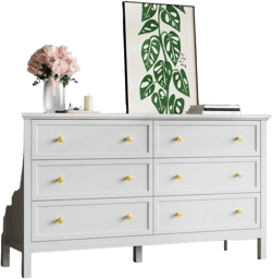 Lark Manor 55.1" 6 Drawer Dresser