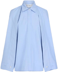 Victoria Beckham Women's Pleated wool Shirt