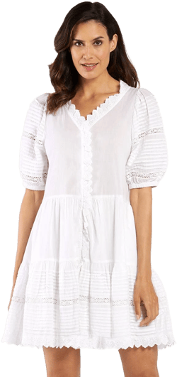 Jude Connally Renee Cotton Voile Dress