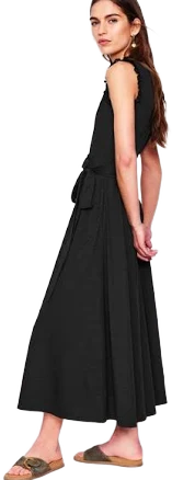 Boden Women's Aria Broderie Trim Midi Dress