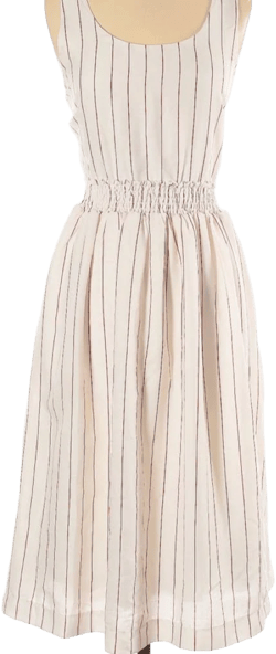 J.O.A. Sleeveless Striped Dress