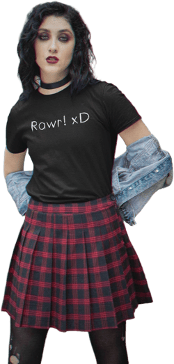 Rawr XD Elder Emo Shirt