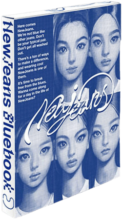 NewJeans 1st EP: New Jeans [Bluebook Ver.]