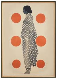 Female Silhouette Print Wall Art