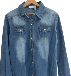 Ava Costume Cotton Denim Shirt
