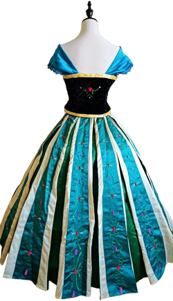 Anna Coronation Embroidery Dress