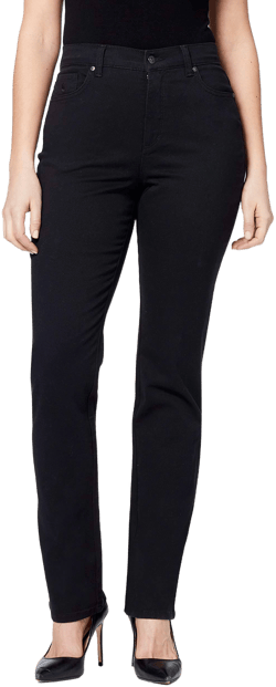 Gloria Vanderbilt Women's Amanda Zip-Front Jeans
