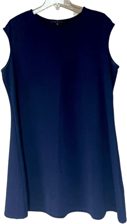 Tiana B. Textured Cap Sleeve A-Line Dress