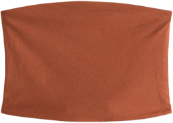Women's Cotton Rich Bandeau Top