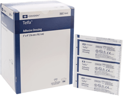 Telfa Adhesive Dressing 3 x 4 Inch
