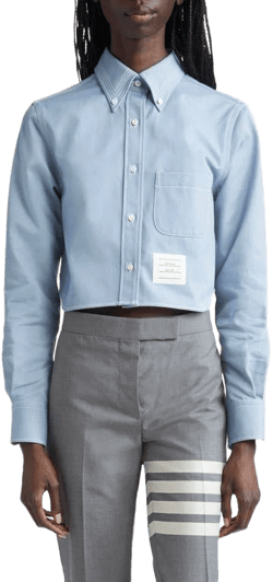 Thom Browne Denim Shirt Women