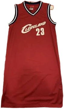NBA Lebron James Woman's Cleveland Cavs Jersey Dress