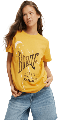 Cotton On Women's Regular LCN Slim Fit Graphic Tee