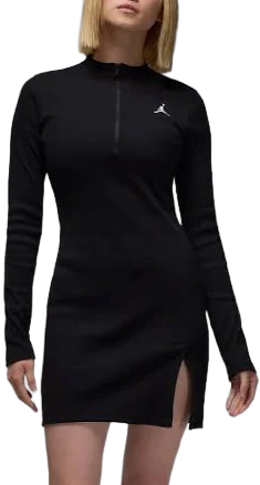 Jordan Women's 1/2-Zip Long-Sleeve Knit Dress