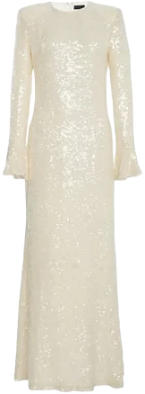 Sequined Maxi Dress