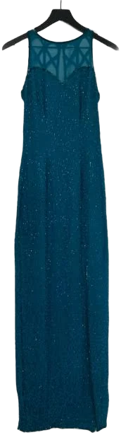 Grace Originals Vintage Beaded Silk Gown