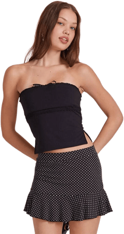 Beverly and Beck Women's Sweetest Tube Top