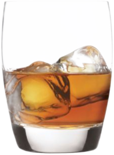 Luigi Bormioli Michelangelo Double Old Fashioned Glass, Set of 4
