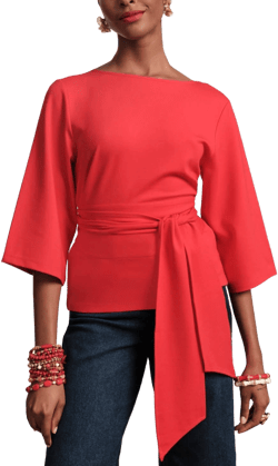 Frances Valentine Women's Whitney Wrap Top