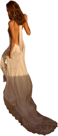 Grace Loves Lace Stevie Halter Satin Wedding Dress
