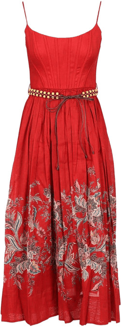 Zimmermann Women's Rhiannon Midi Dress