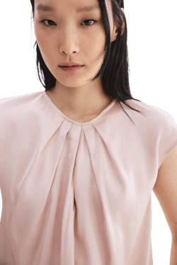 H&M Ladies Pleat-Front Blouse