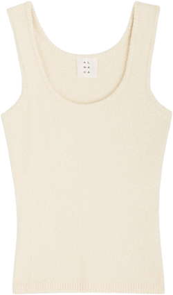 Almada Label Riri Knitted Bouclé Women Tank