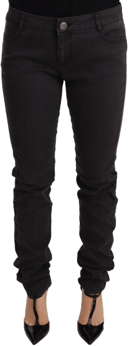 PINKO Women's Mid Waist Skinny Jeans