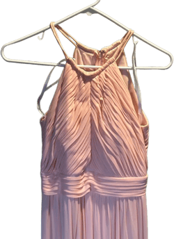 Birdie Grey Pleated Bridesmaid Dress