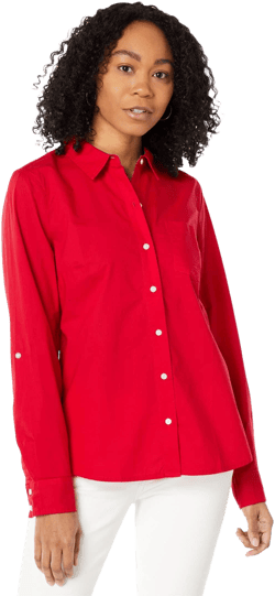 Tommy Hilfiger Women's Solid Roll Tab