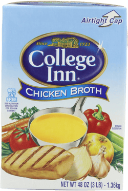 College Inn Chicken Broth, 48-Ounce (Pack of 4)