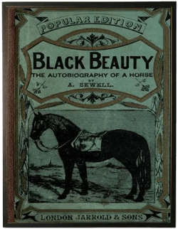 Vintage Black Beauty Book Cover
