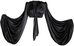 Serena Silk Winged Sleeve Blouse