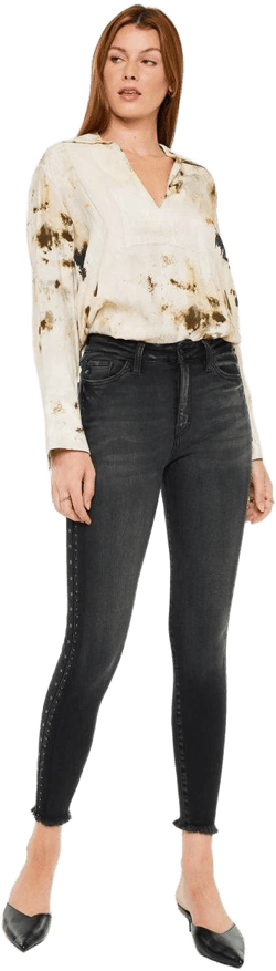 Hermione High Rise Ankle Skinny Jeans