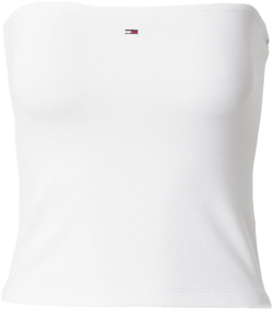 Tommy Jeans Women's Essential Flag Patch Slim Fit Tube Top