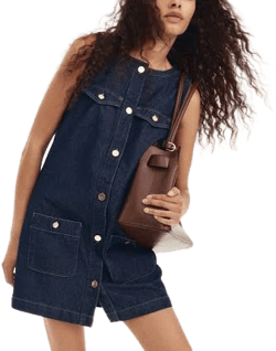H&M Ladies Sleeveless Denim Dress