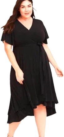 Torrid LBD Wrap Dress