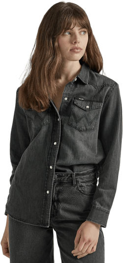 Women's Boyfriend Denim Shirt