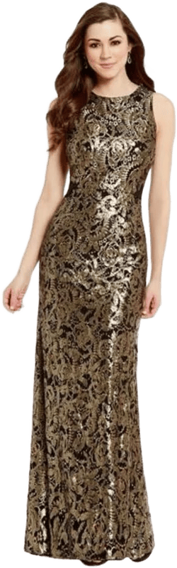Antonio Melani Metallic-Estelle Sleeveless-Fit