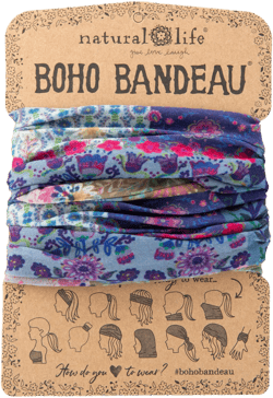 Natural Life Full Boho Patchwork Bandeau Headband