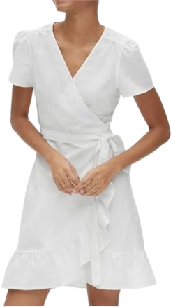 Gap Women's Ruffle Wrap Dress