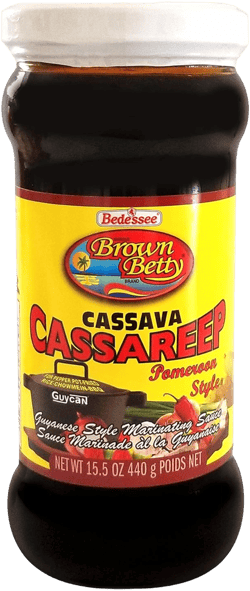 Brown Betty Cassava Cassareep Pomeroon Style 15.5 Ounce 440 grams (Pack of 1) for Pepper Pot