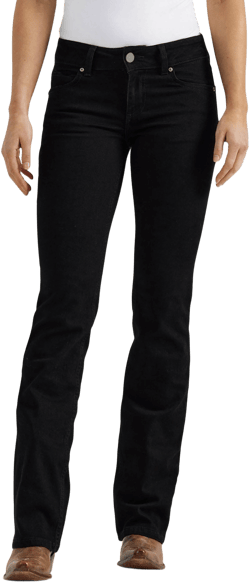Wrangler Women's Mid-Rise Bootcut Jeans
