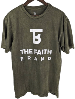 The Faith Brand Olive Green T-shirt